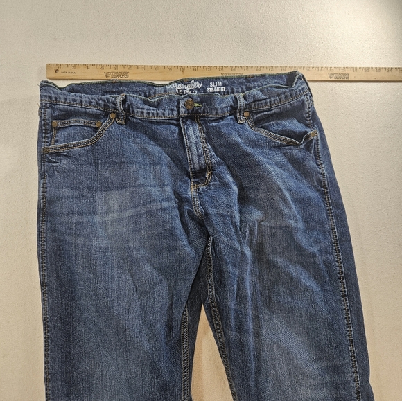 Wrangler Retro Slim Straight 42x32 Stretch Jeans - Picture 8 of 8